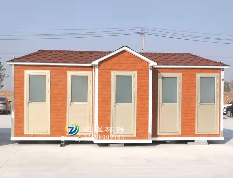 高壓氣水沖移動廁所